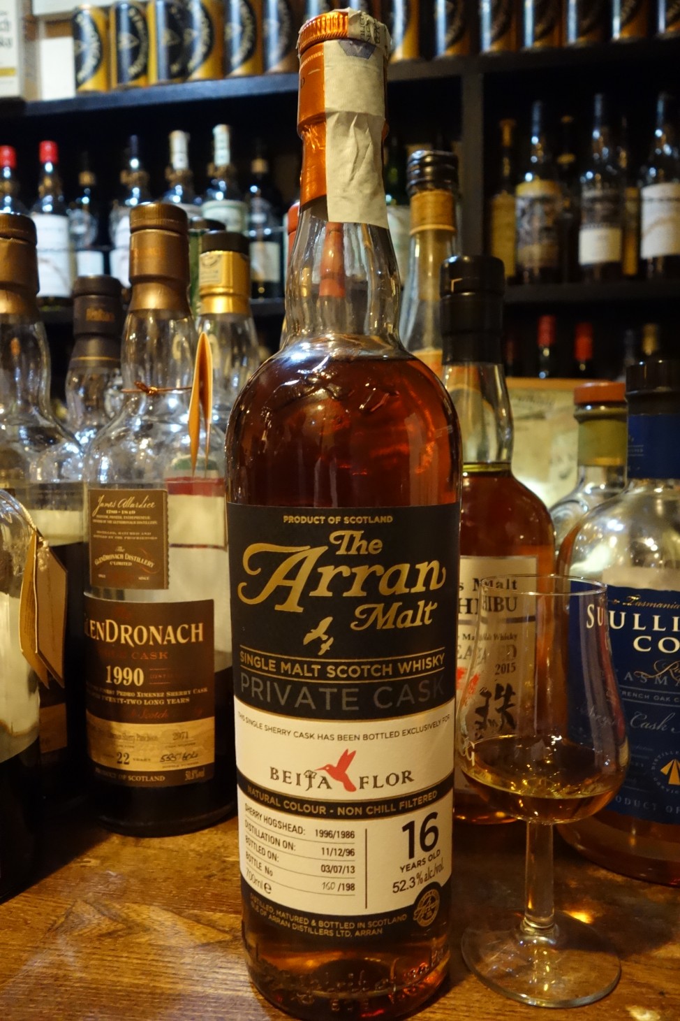 ISLE OF ARRAN 1996-2013 16yo OB for BEIJA FLOR #1996/1986