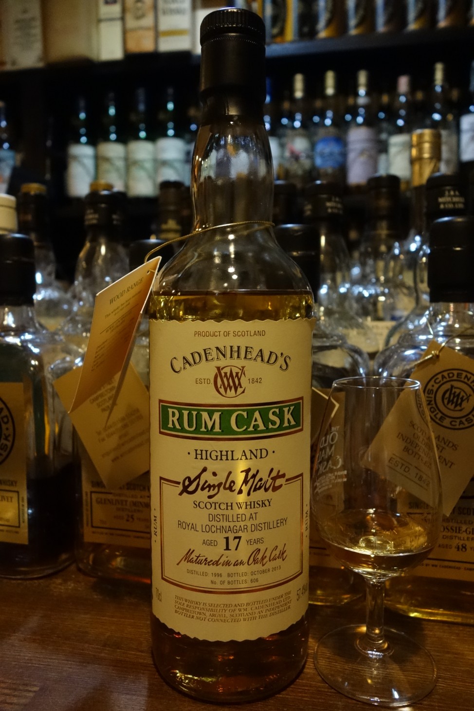 ROYAL LOCHNAGAR 1996-2013 17yo CADENHEAD RUM CASK