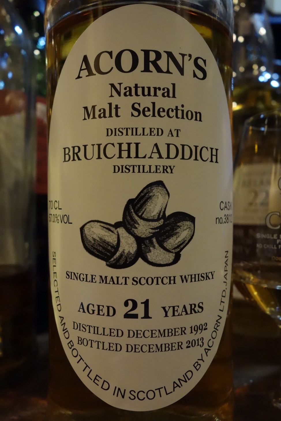 ブルイックラディ BRUICHLADDICH 1992-2013 21yo ACORN''S #3812