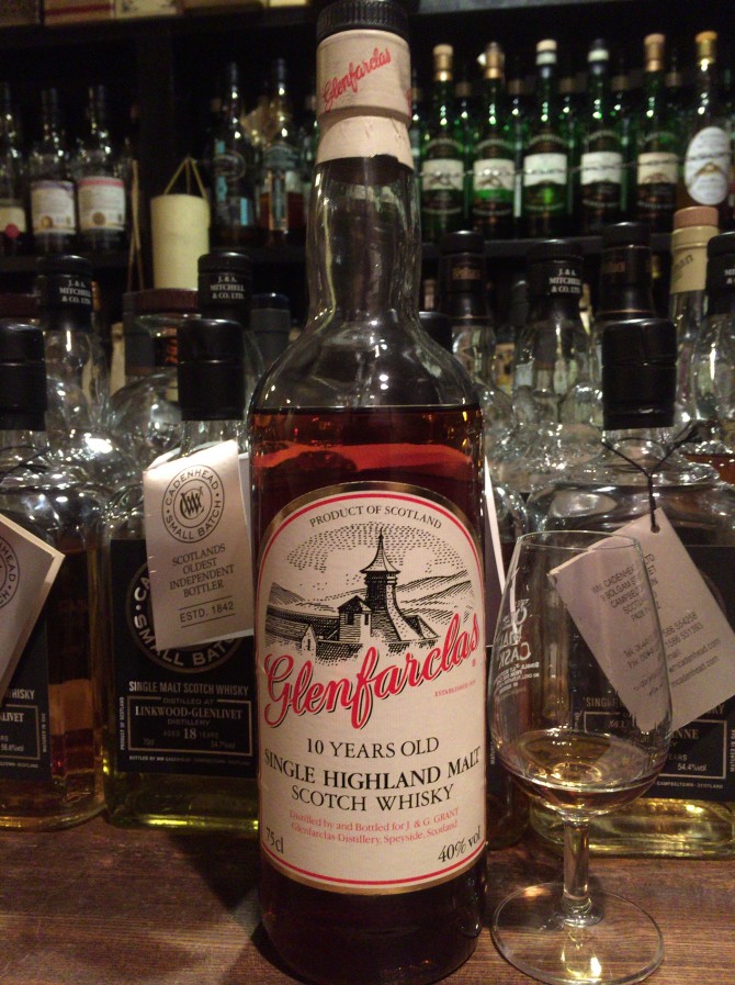 グレンファークラス GLENFARCLAS 10yo OB 40% 80年代流通